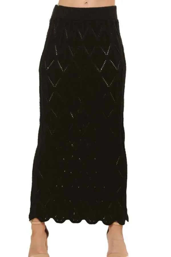 ADORA Scallop Trim Detail Knit Skirt ea346426b0954d84a561f86eaa966962-Max-Origin