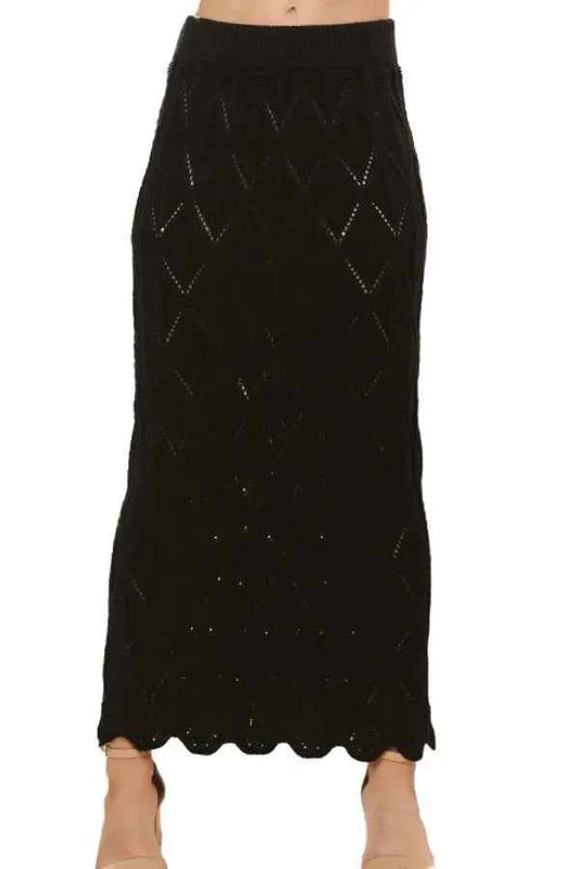 ADORA Scallop Trim Detail Knit Skirt ea346426b0954d84a561f86eaa966962-Max-Origin