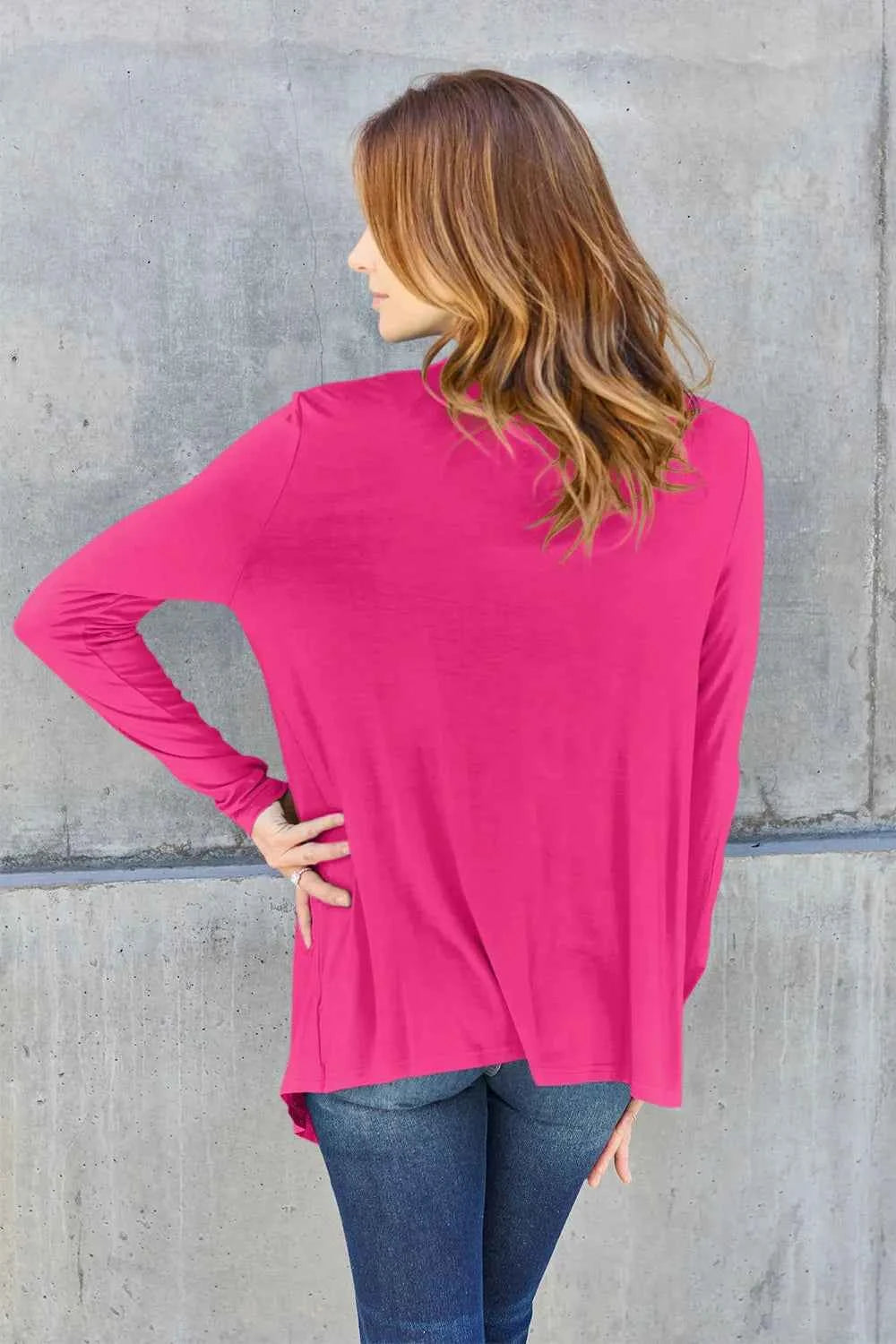 Basic Bae Full Size Open Front Long Sleeve Cardigan ea52d606-458d-4350-a37d-4a02652228ee-Max