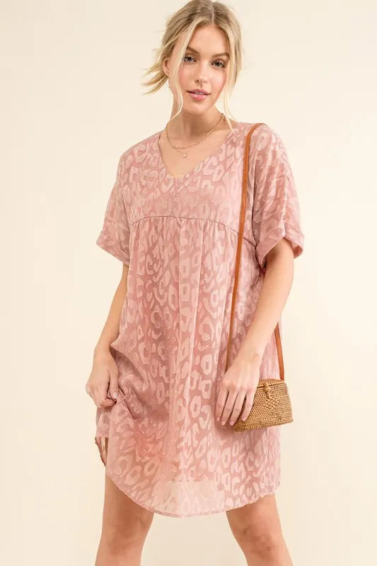 And The Why Woven Leopard Baby Doll Roll-Sleeve Casual Dress ea8c71239c3c4ca6abc0dcc7d6c21468-Max-Origin
