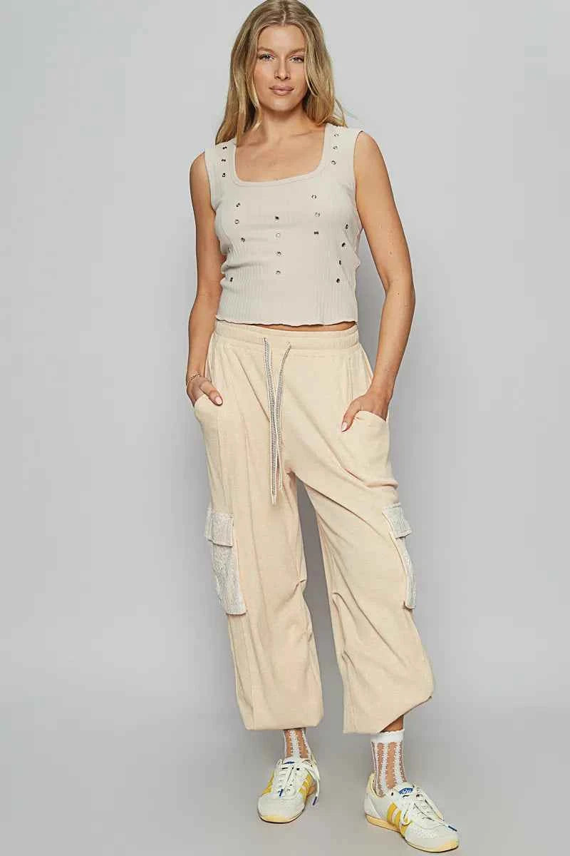 POL Drawstring Lace Pocket Patch Joggers ead2e7f6-f4ec-4b41-b364-548da1c60d46-Max-Origin