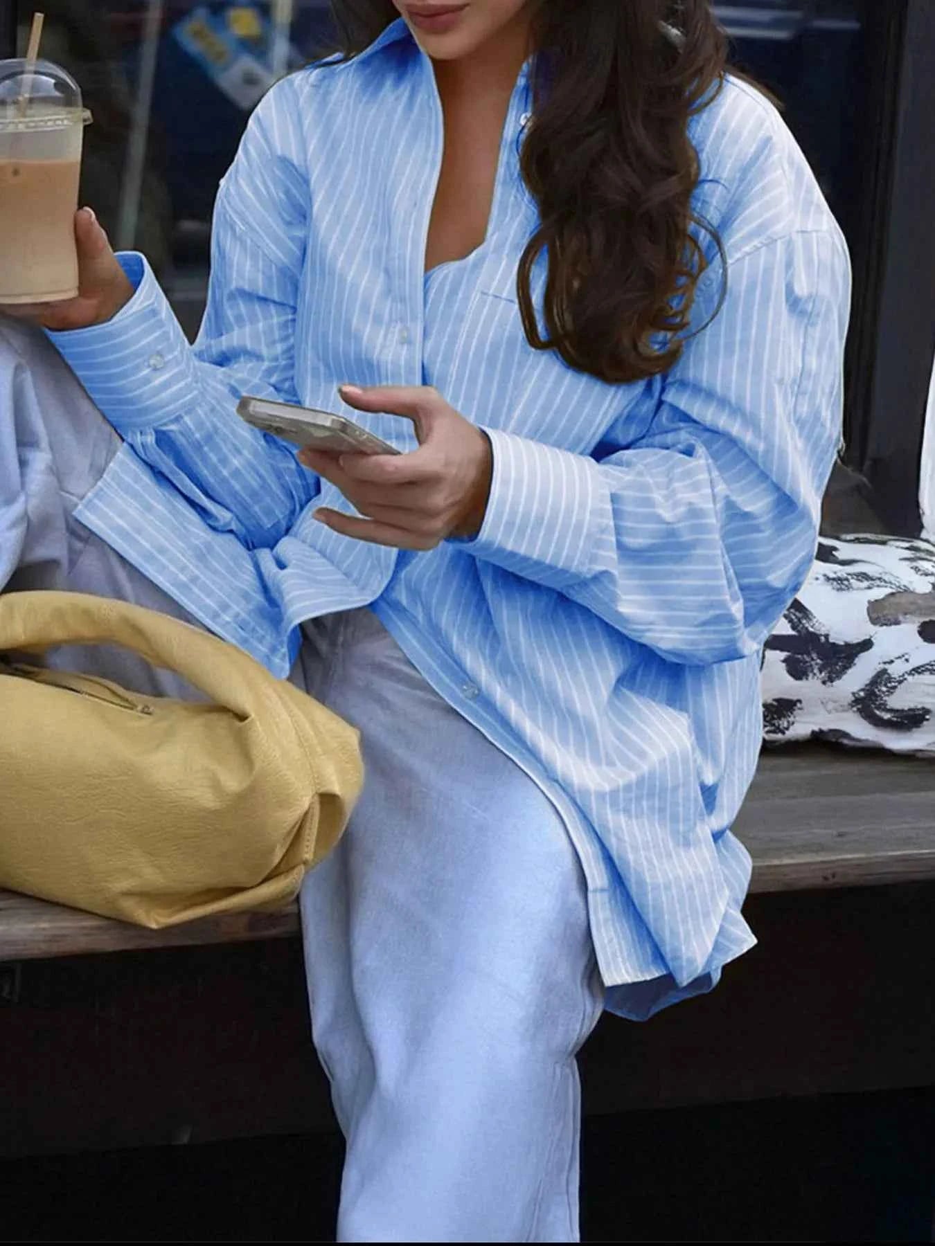 Oversized Striped Button-Down Shirt eae4a05d-46f5-4ef5-9c1a-f2ed0b3311a4-Max-Origin
