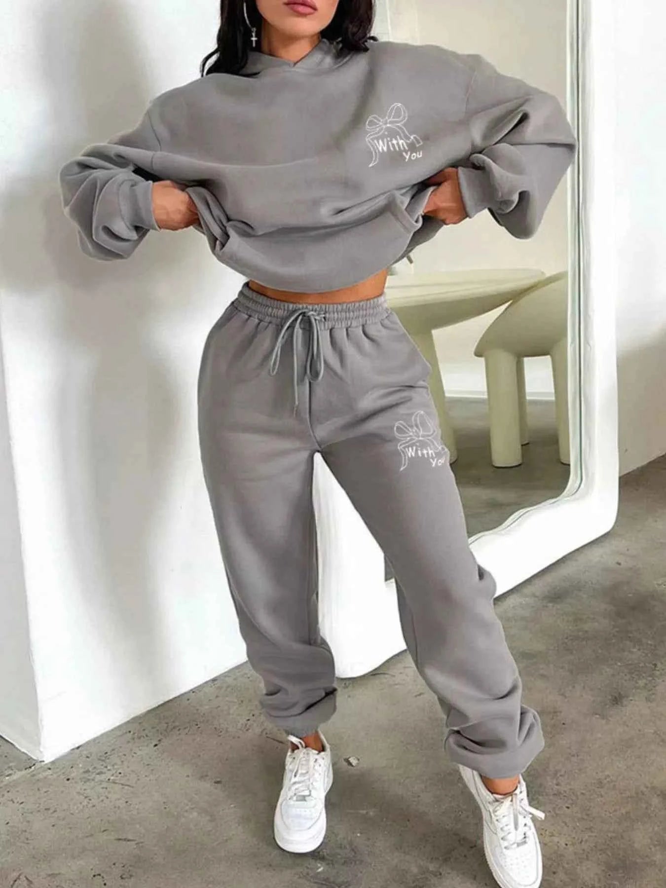 Dropped Shoulder Hoodie and Pants Set Light Gray eaf2afab-902d-4771-9074-10b814b78de0-Max-Origin