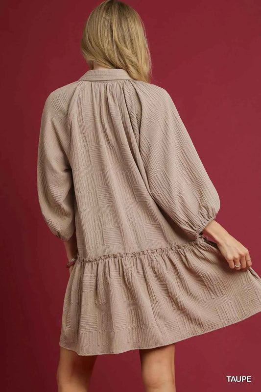 V-Neck Tiered Mini Dress eb0e3625-6caf-41eb-a496-1f83e4b12b3b-Max-Origin
