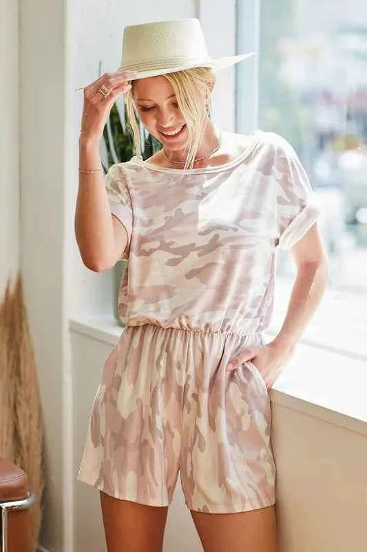 Camo Print French Terry Romper with Side Pockets PINK COMBO eb257ae84d42481c8b6e88dde308d63f-Max-Origin