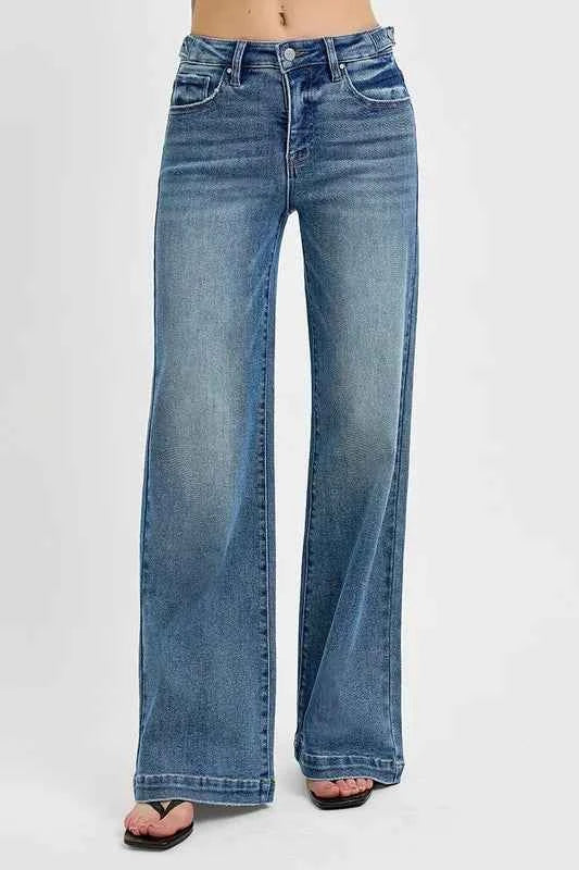 RISEN Full Size Tummy Control High Rise Wide Adjustable Waist Band Jeans Plus Size Medium eb68060a-03f5-4f9a-bf3a-67405242dbb5-Max-Origin