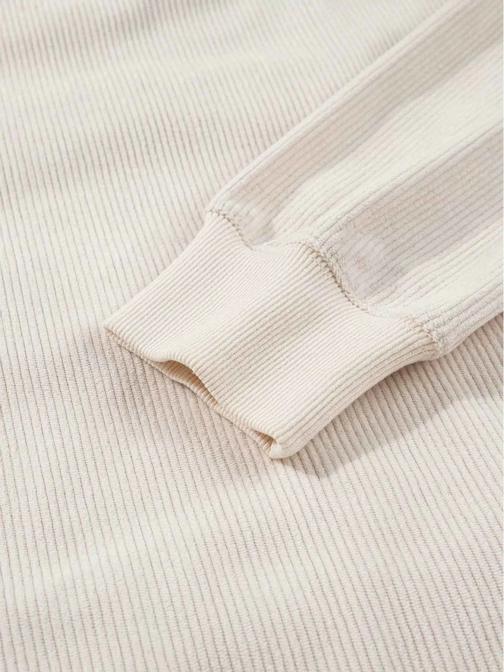 Merry Little Thing Corded Letter Graphic Ribbed Sweatshirt eb82ca8c5bf34e60a00c8c52e7ae53c8-Max-Origin