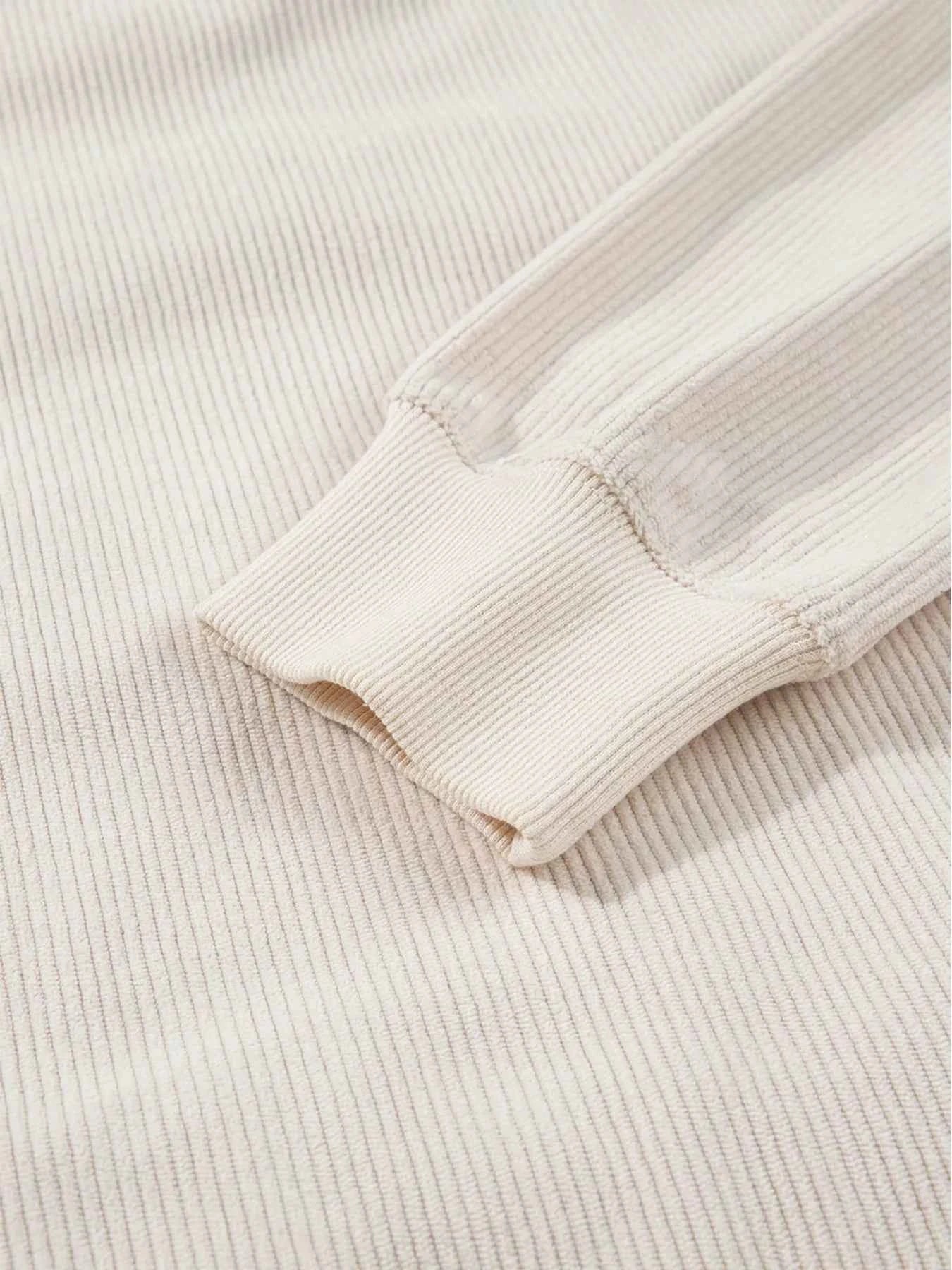 Merry Little Thing Corded Letter Graphic Ribbed Sweatshirt eb82ca8c5bf34e60a00c8c52e7ae53c8-Max-Origin