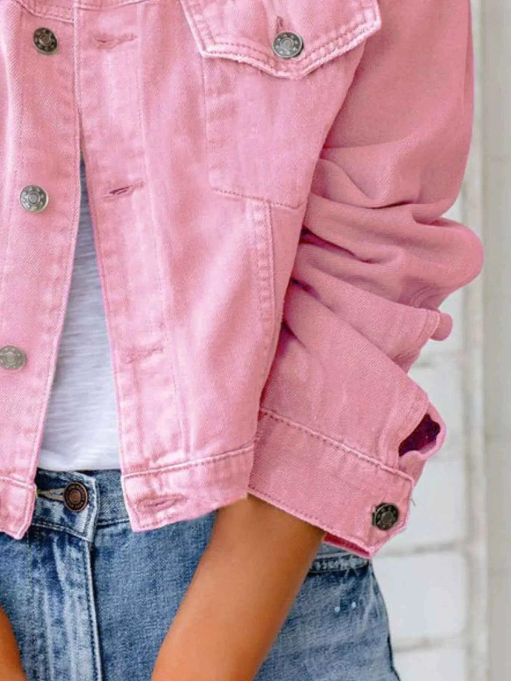 Button Up Long Sleeve Denim Jacket ebe2ffd1-96c1-474c-b004-071680b312b5-Max-Origin