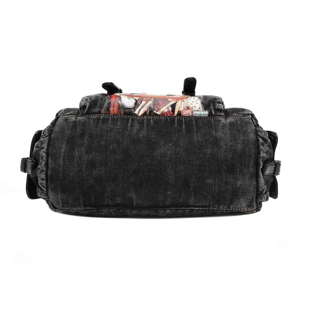 Nicole Lee USA Denim Sisters Secret Messenger Handbag ec1f7ae94ee44e6caa65f8eff8215378-Max-Origin