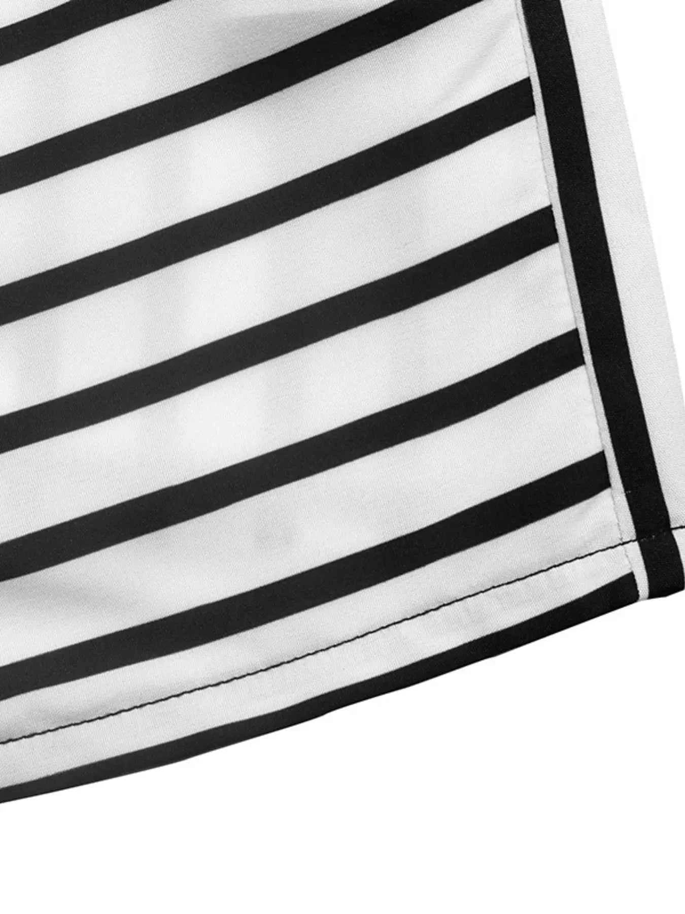 Striped Color Block Surplice Shirt ec28f637adea41afac6e9d07e85d0282-Max-Origin