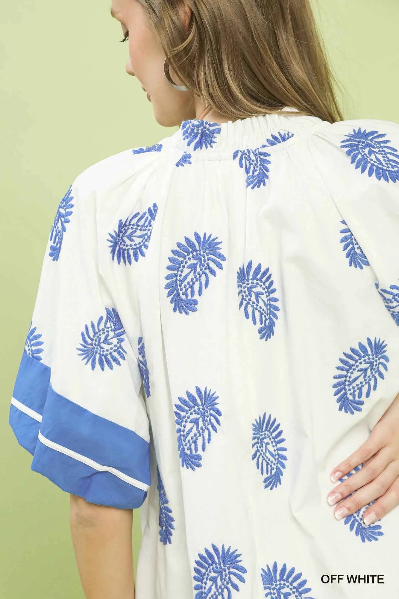 Umgee Paisley Embroidered Boho Mini Dress ec2e7eab-f26d-49ab-b181-81106fb987a1-Max