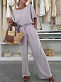 Full Size Casual Loose Round Neck Top and Pants Two-Piece Set Plus Size Gray Purple ec36af24-c301-49c0-a5b4-11e0d8a2a853-Max-Origin