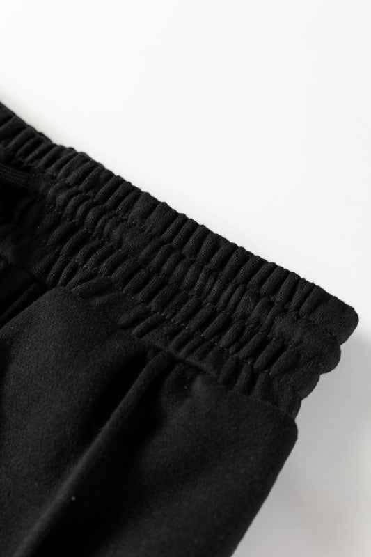 Solid Seam Drawstring Wide Leg Sweatpants ecd4867f-5e4a-4eaa-8013-c54b0020a5f8