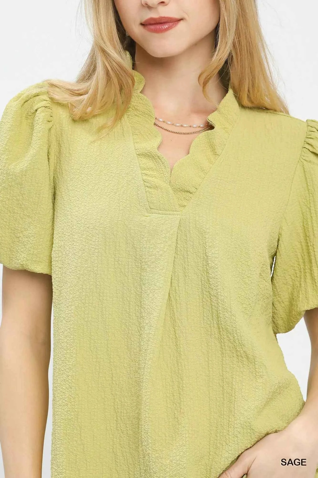 Umgee Seersucker Puff Sleeve Blouse ecdb6c6a-c3d1-4802-bb5c-1ce41fe8b04f-Max-Origin