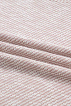 Twilled Print Lace Trim Ruffled Short Sleeve Blouse ece6ae91-cdf6-4f8a-b55b-cf7494442792-Max-Origin