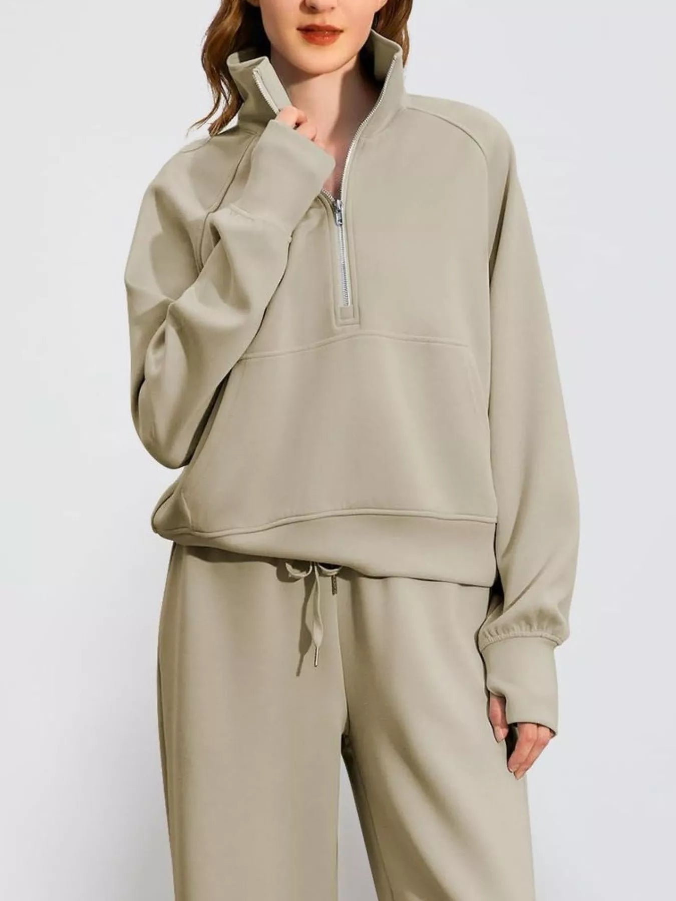 Full Size Half-Zip Sweatshirt and Wide-Leg Pants Set Plus Size ece8f3d2-b464-40e6-b28b-34a640ca5574-Max-Origin