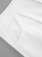 Snap Detail Long Sleeve Top and Shorts Set ed091bb137e64330ada93eb457992e29-Max