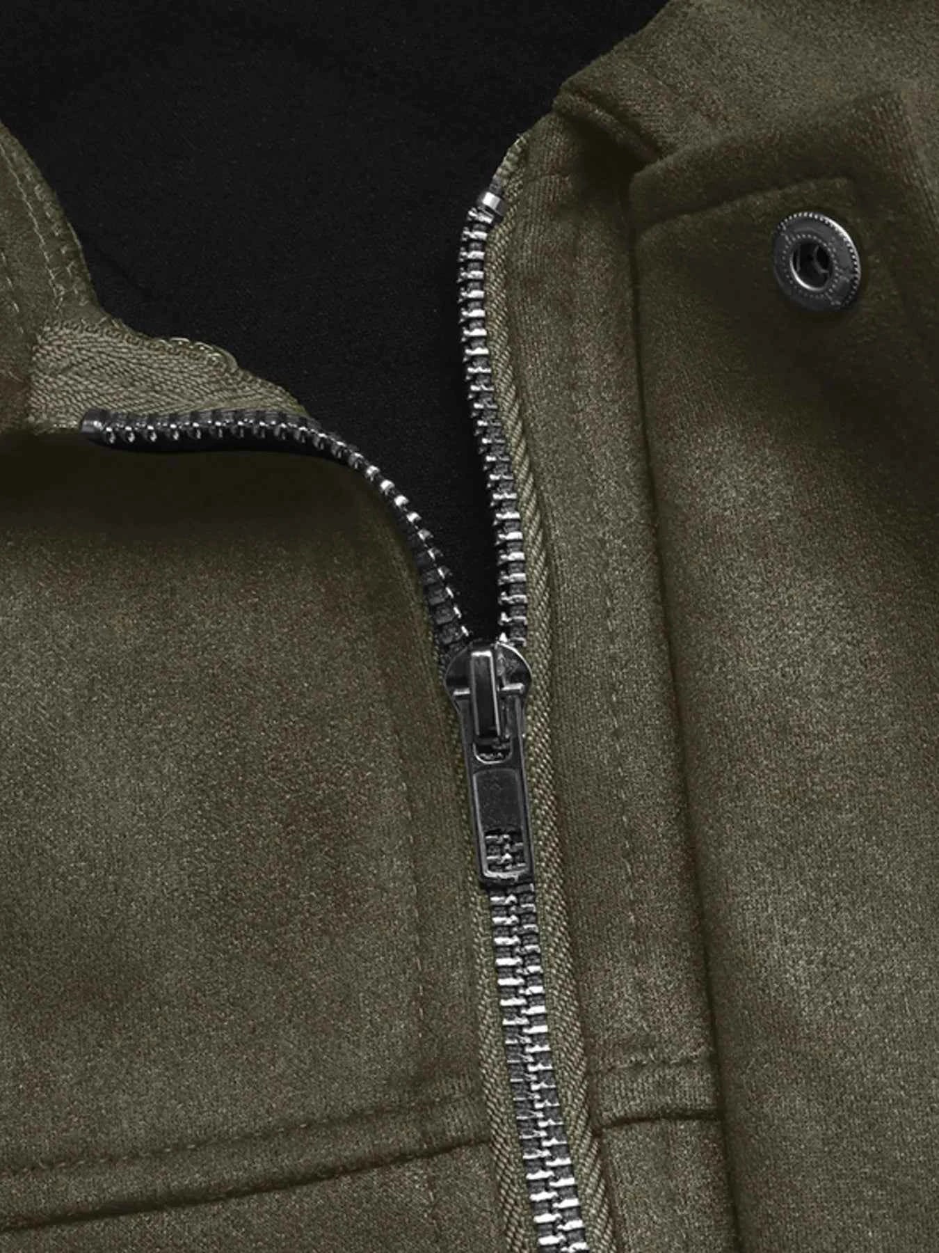 Zip Up Drop Shoulder Jacket ed3dc74403c042ffbbf76def50c086cc-Max-Origin