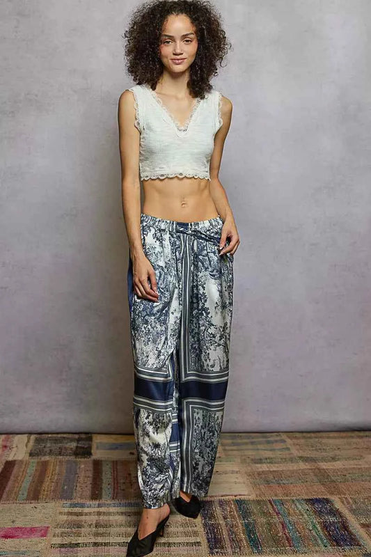 Floral Printed Woven Wide Leg Drawstring Pants ed61fe93-dab2-426d-a51f-b0934db90c7e-Max-Origin