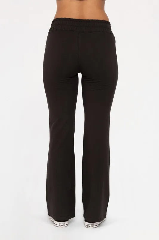 Mono B Drawstring Flared Pants ed6c7fd8-deed-4f46-8a65-9b643a69ad58-Max