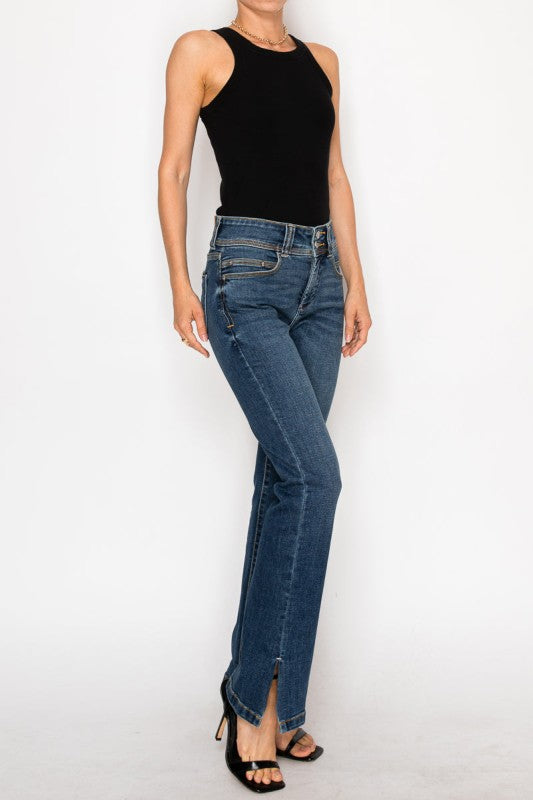 Simone Tummy Control High Rise Bootcut Jeans As Shown ed7d438b-98bd-4079-9a1f-a26b129296ca