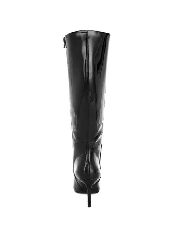 Warley Patent Faux Leather Calf Boots eda82b26-9c64-41e1-9559-9cf4aaa0449b