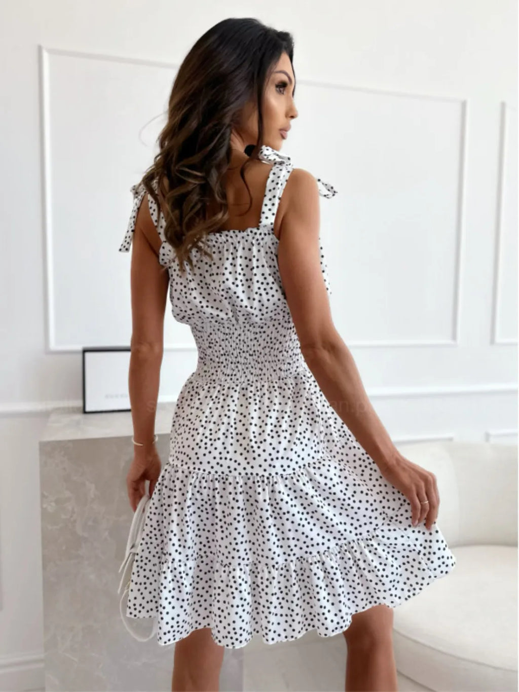 Polka Dot Square Neck Mini Cami Dress edad67d6-02cf-40bc-b269-e8051009e7b6-Max-Origin