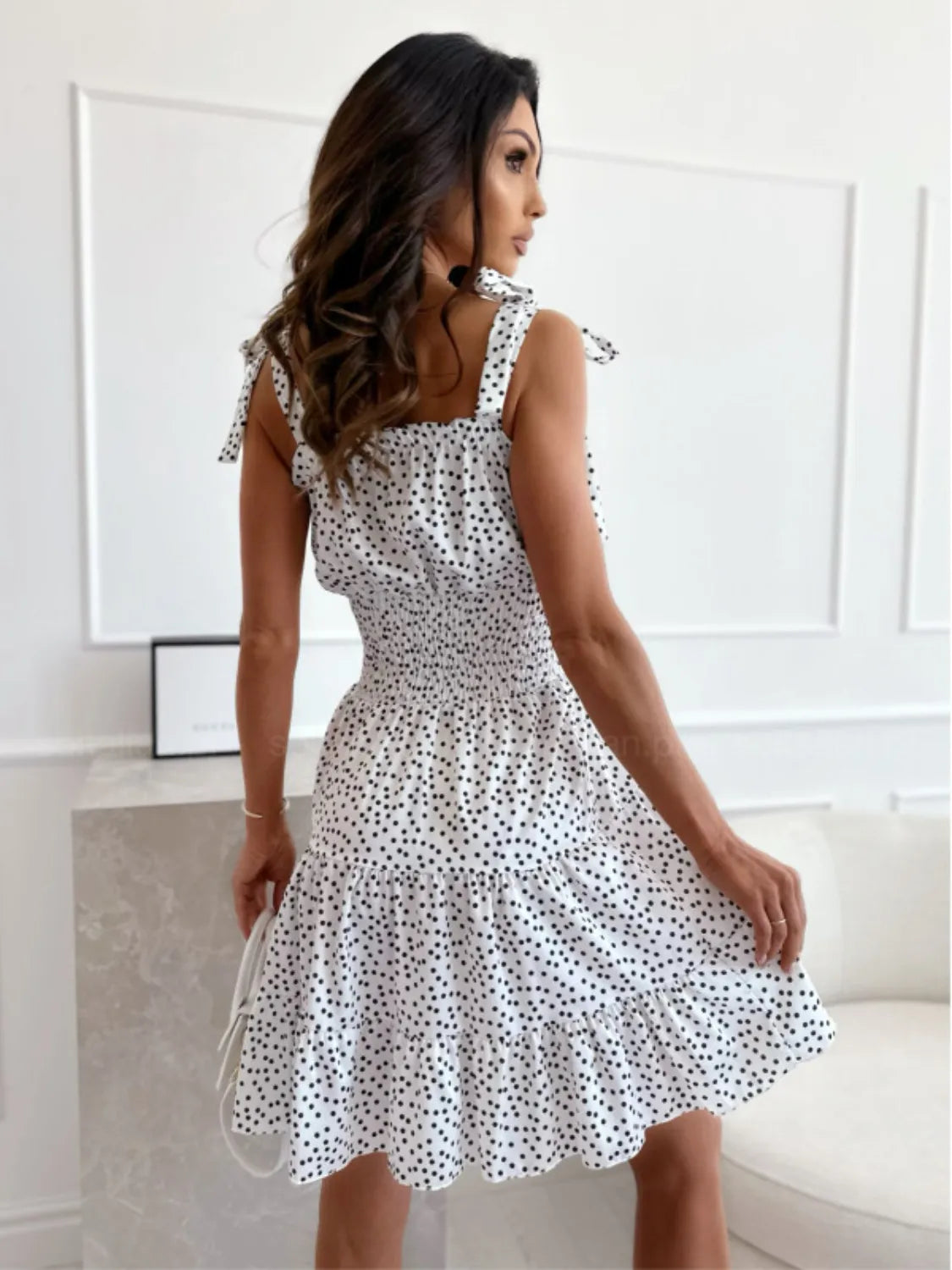 Polka Dot Square Neck Mini Cami Dress edad67d6-02cf-40bc-b269-e8051009e7b6-Max-Origin
