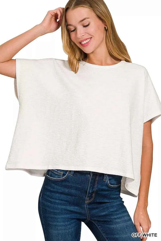 Cotton Slub Oversized Tee edc11bd61af74ac9b33934c1389487b1-Max-Origin