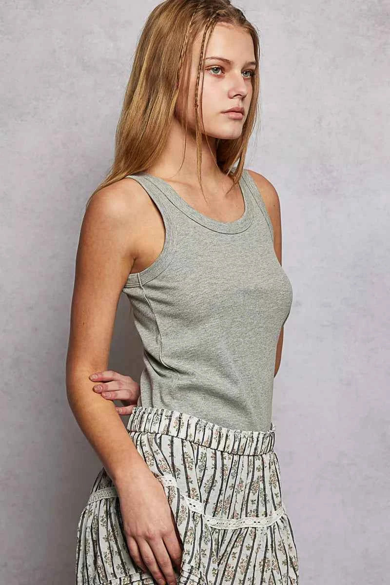 POL Round Neck Ribbed Tank edd77342-9b52-4ab7-874a-b3f4c1345f74-Max-Origin