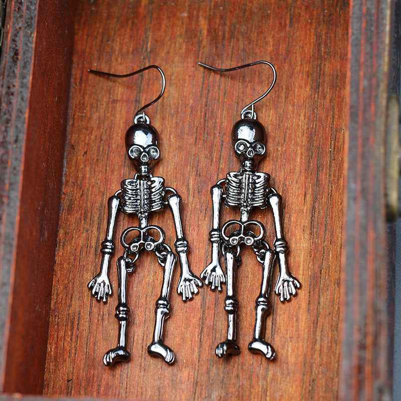 Skeleton Alloy Earrings edfe805ff9fd442f93be26857d752071-Max