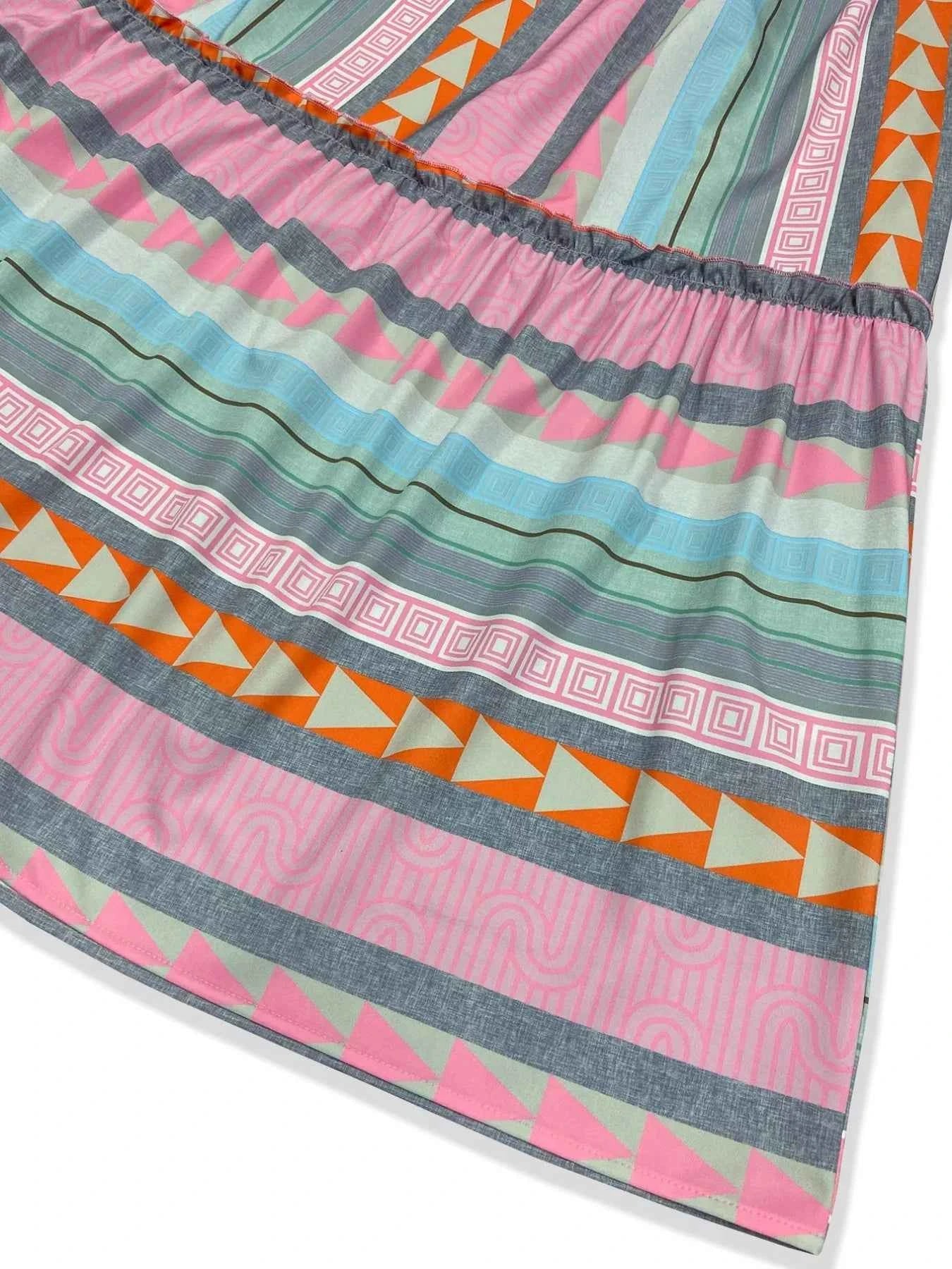 Smocked Square Neck Flounce Sleeve Maxi Dress ee099e05-29bd-4d29-b2ac-054464a4756d-Max-Origin