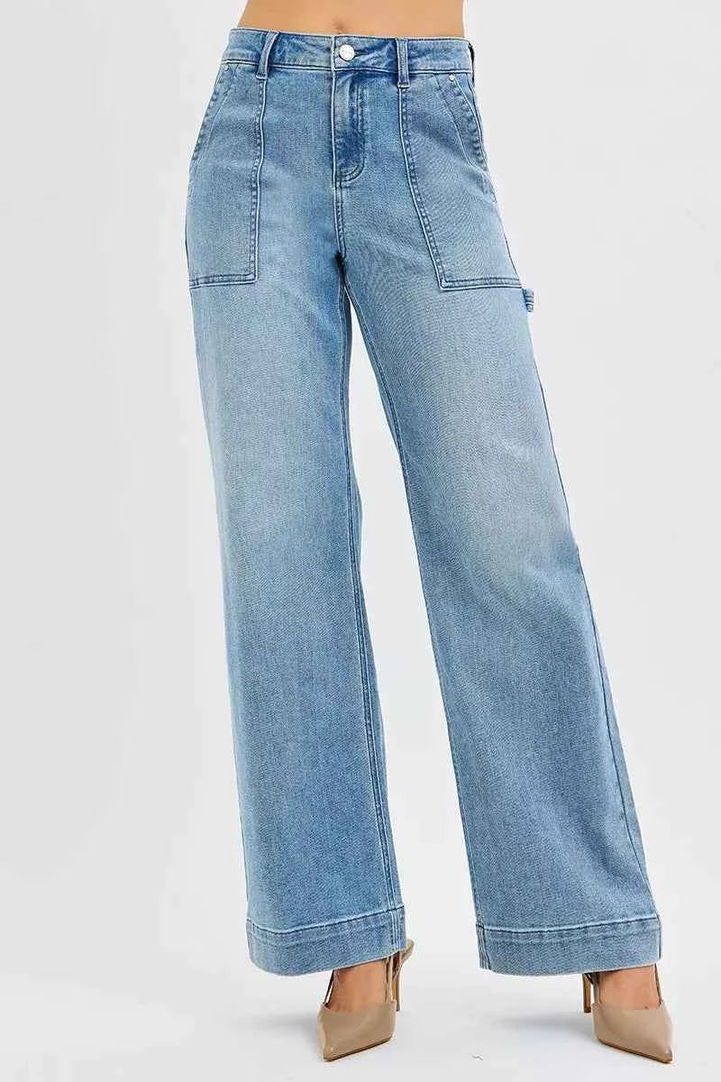 RISEN Full Size High Rise Straight Leg Jeans with Front Pockets Plus Size MEDIUM ee2e27ec33d2483f82a0924ad922b7b9-Max-Origin