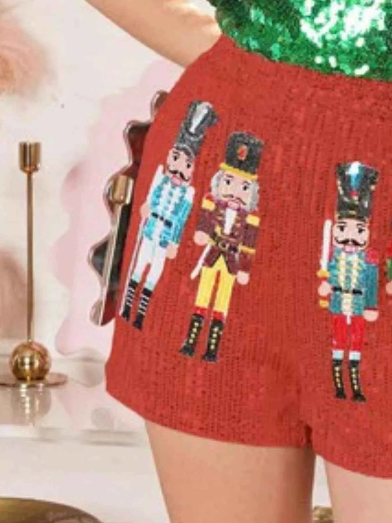 Christmas Sequined Nutcracker Shorts ee4fd567-ee89-47ed-bb09-42922c89e818-Max-Origin