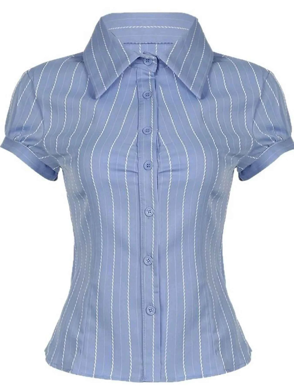 Striped Button-Down Collared Neck Shirt ee9604e7-b761-4a18-9924-ff2544c327d0-Max-Origin