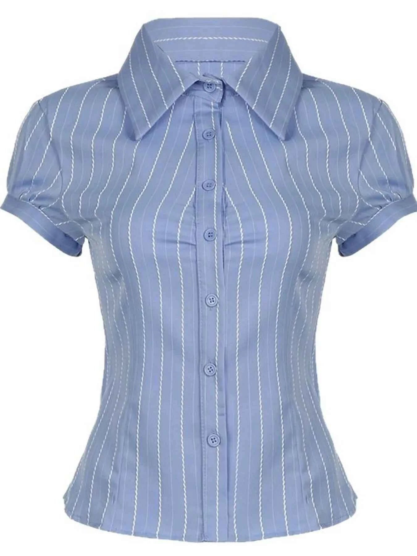 Striped Button-Down Collared Neck Shirt ee9604e7-b761-4a18-9924-ff2544c327d0-Max-Origin