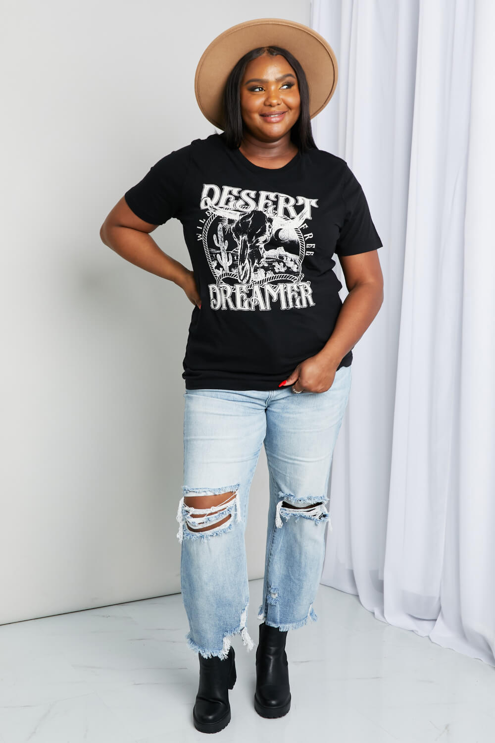 mineB Full Size DESERT DREAMER Graphic Tee eee13cd433cb4ead8b3ee7ca02a4d8fc-Max