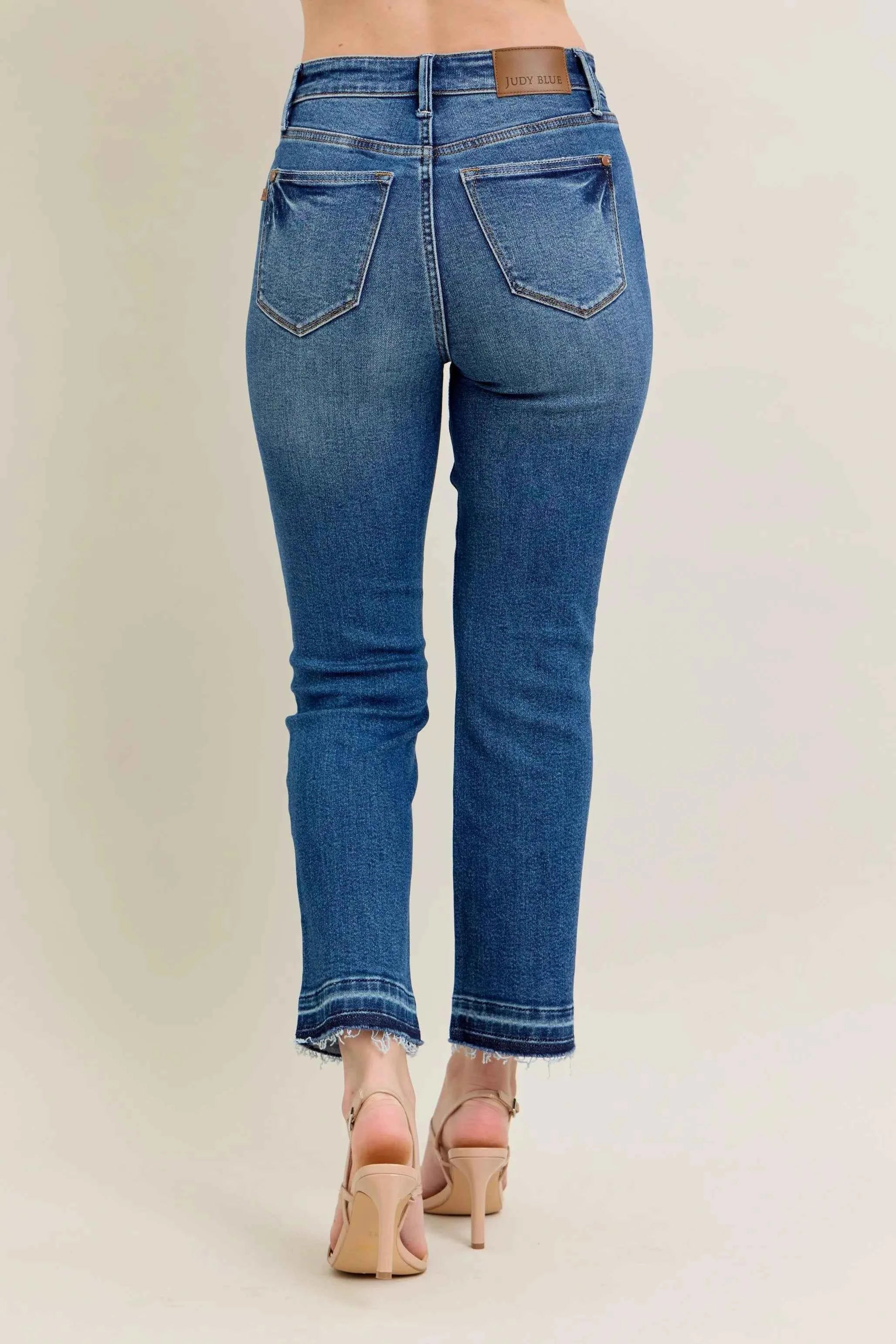 Judy Blue Full Size Hw Vintage Wash Release Hem Kick Flare Jeans Plus Size eef9be8fab8a4bbc8d1810cd1df339f5-Max-Origin
