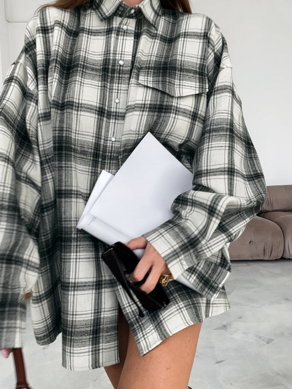 Button Up Long Sleeve Shirt ef051851a1f84c409d00a885beefa979-Max