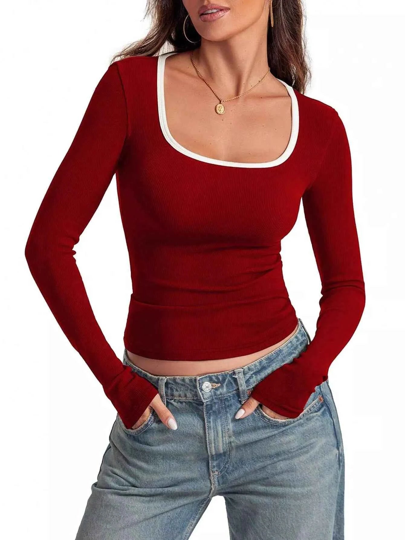 Scoop Neck Long Sleeve T-Shirt ef0e44d2-0b01-4f1d-8596-2b2c3de3ac5f-Max-Origin