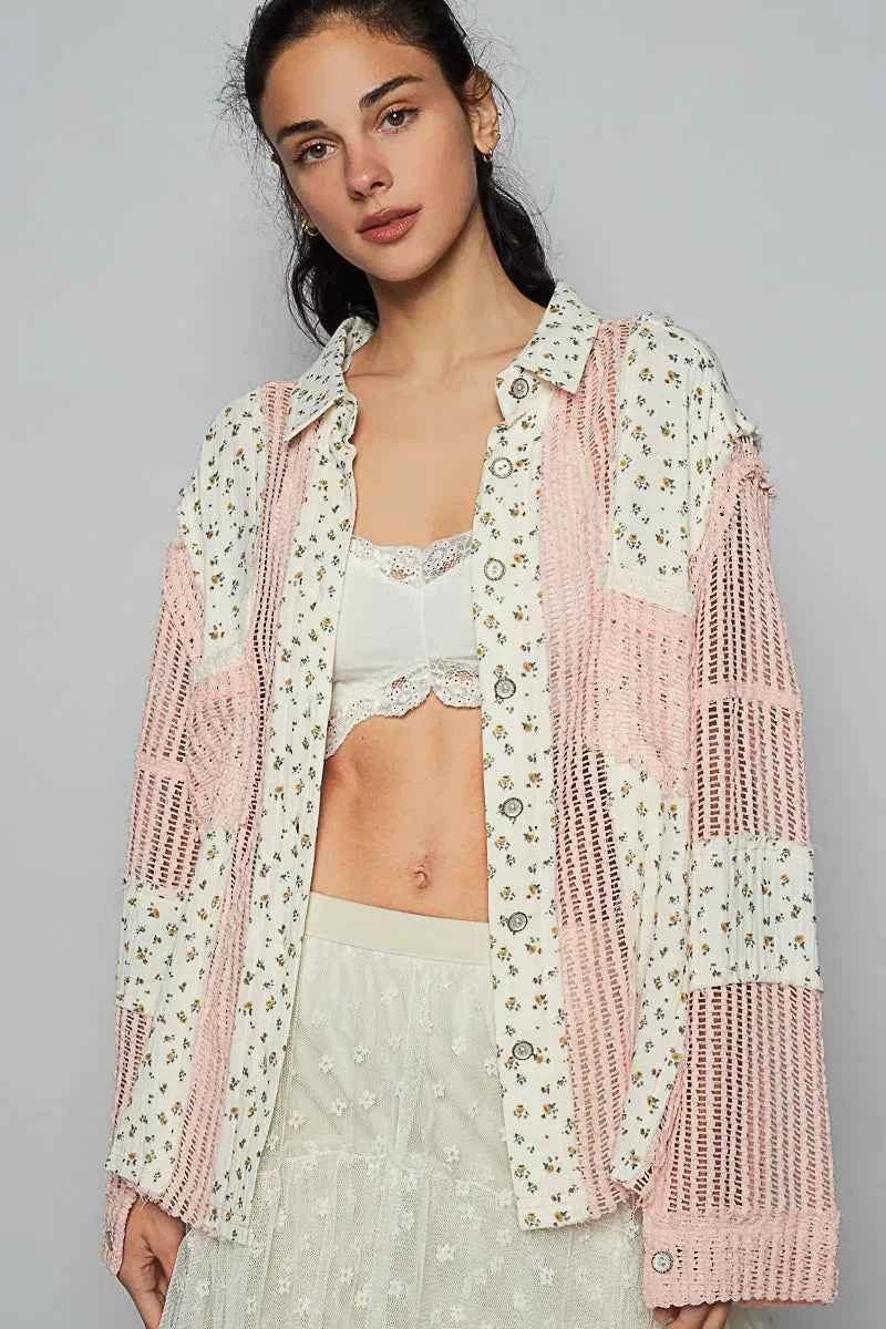 POL Floral Crochet Patchwork Long Sleeve Shirt ef0f7b5a-4fcb-449c-b9cb-7bf16f418447-Max-Origin