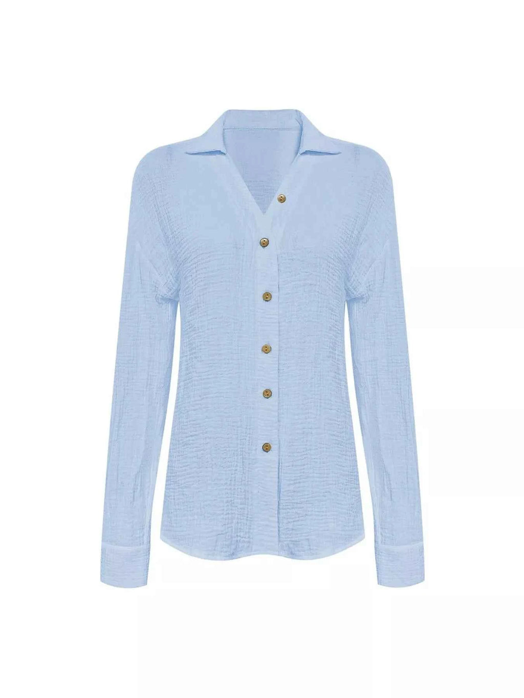Textured Button-Up Casual Shirt ef3245f5431a4541b1c2548596b66a62-Max-Origin