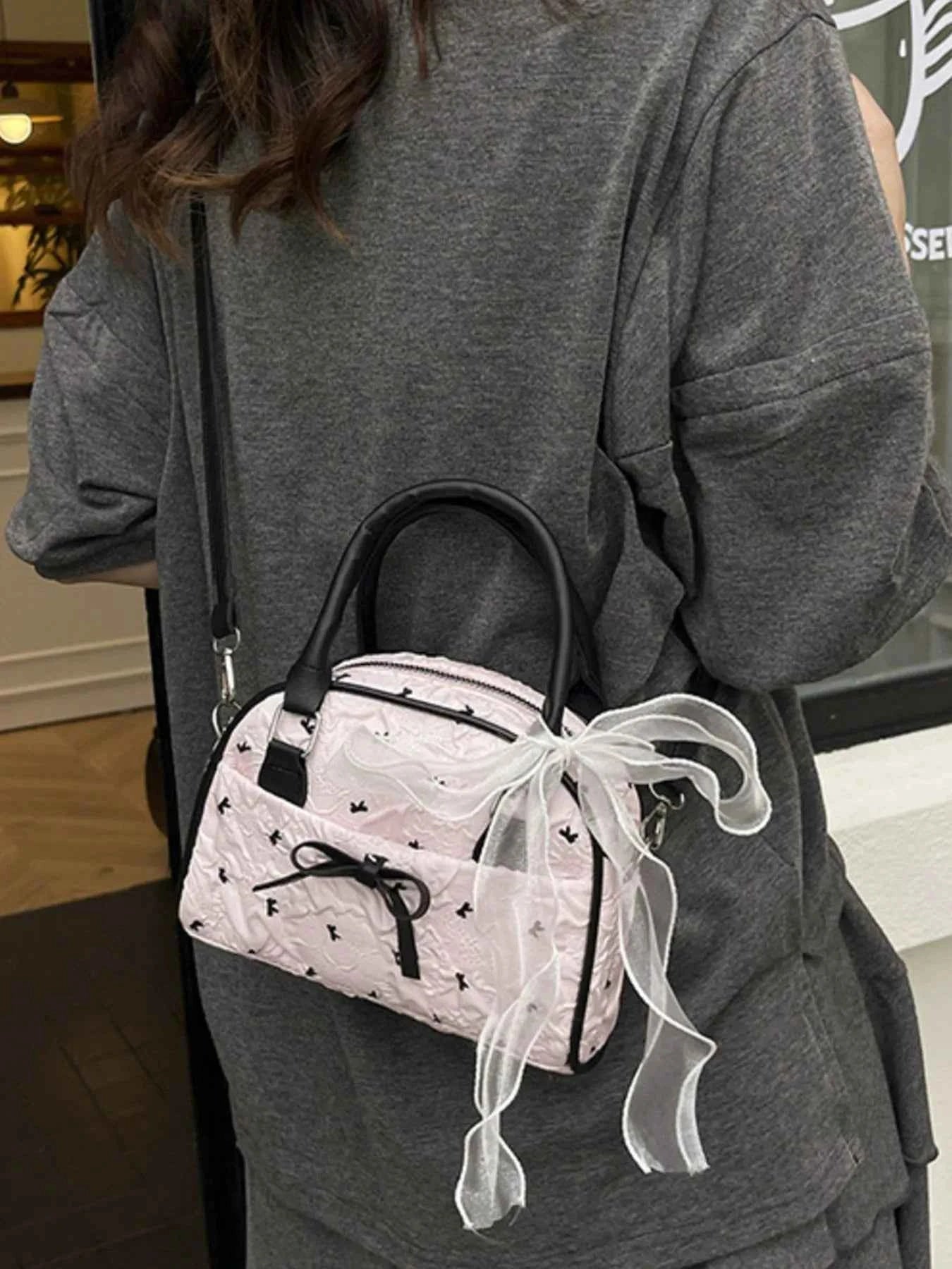 Ruched Bow Crossbody Bag ef3462c4-f616-4874-86c2-2eff1fe20c65-Max-Origin