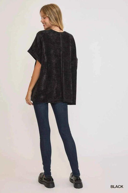Open Front Knit Cardigan with Front Pockets ef587967-41b2-45a1-b6a5-cc7644eeee73-Max-Origin