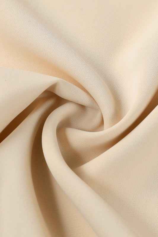 Solid 3/4 Puff Sleeve Oversize Shirt ef5d3d16-59ab-4ad5-ac60-1b970c84b015