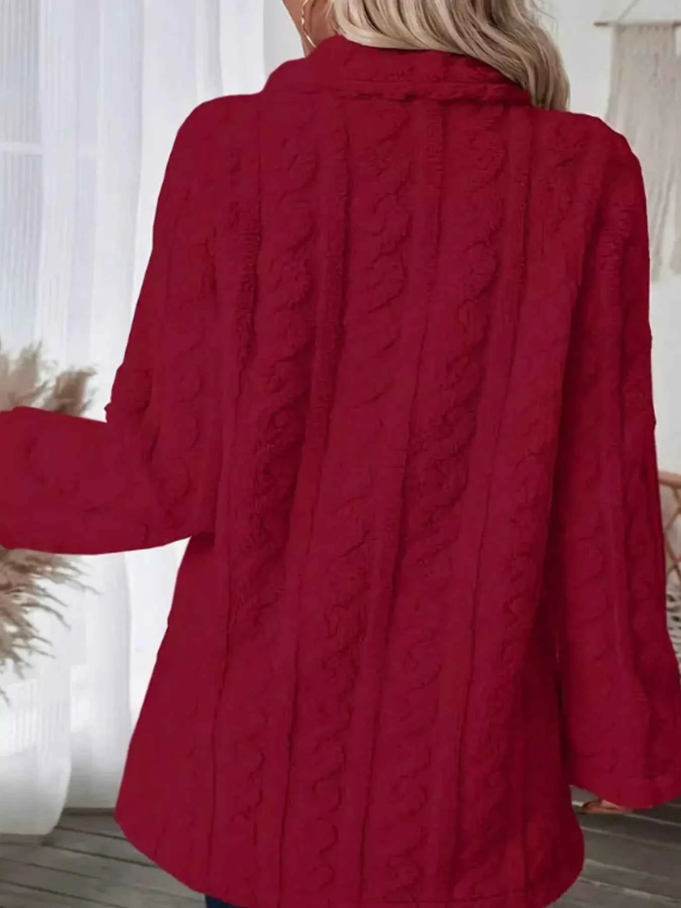 Cozy Faux Shearling Double-Breasted Outerwear ef5f83501b4f49e591ceadf85aeb60f7-Max-Origin