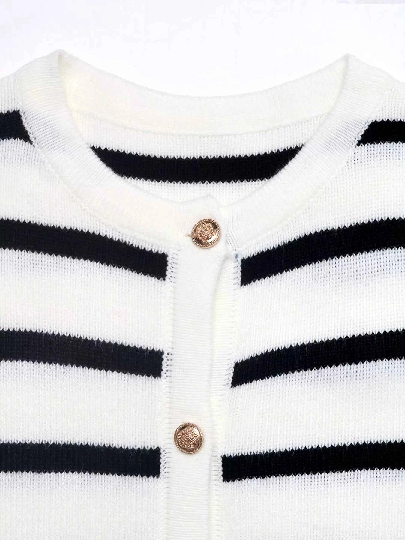 Striped Button-Front Cardigan efb845a4f9184296b892a136eb6c7156-Max-Origin