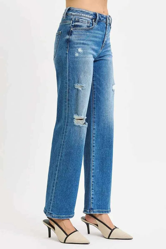 Full Size High Rise Ankle Straight Front Body Distressed Jeans Plus Size efd3bbf32e2144e9955a7e3ef8b86c8e-Max-Origin