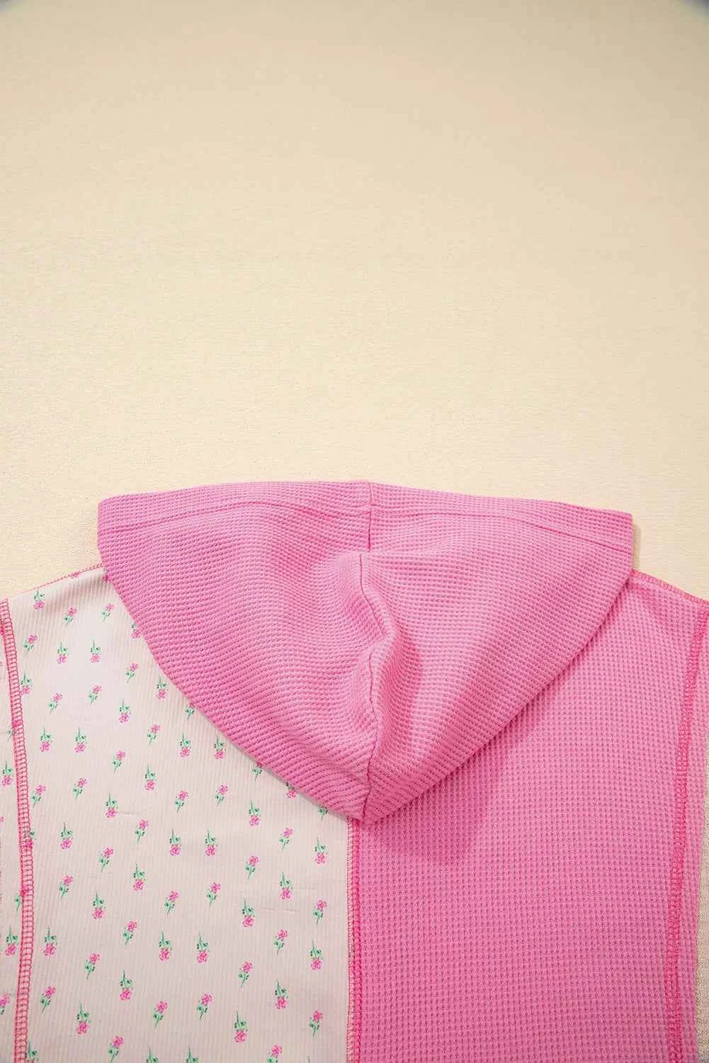 Color Block Button Detail Hoodie efd7c9a5-6819-4f63-8391-84e2b89e0d24-Max-Origin